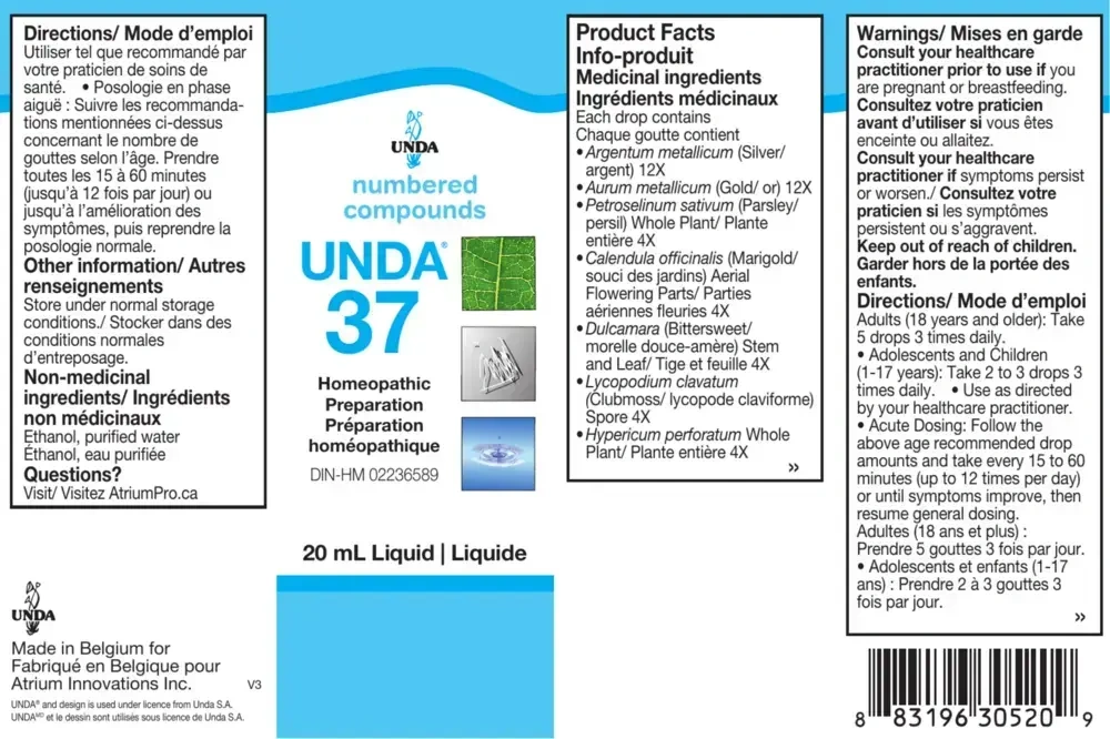 Product image for Unda #37.