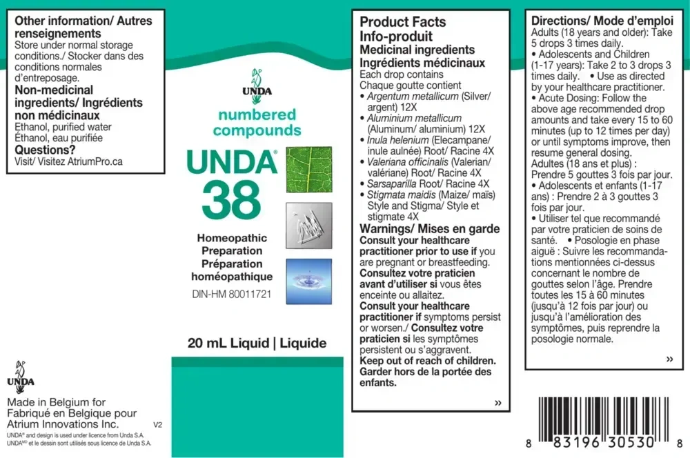 Product image for Unda #38.