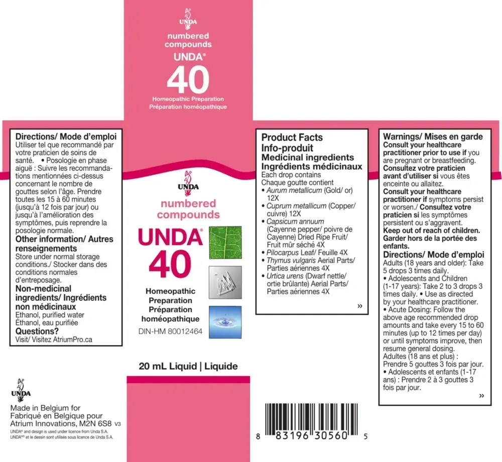Product image for Unda #40.