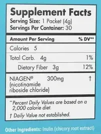Product image for Tru Niagen® Stick Packs.