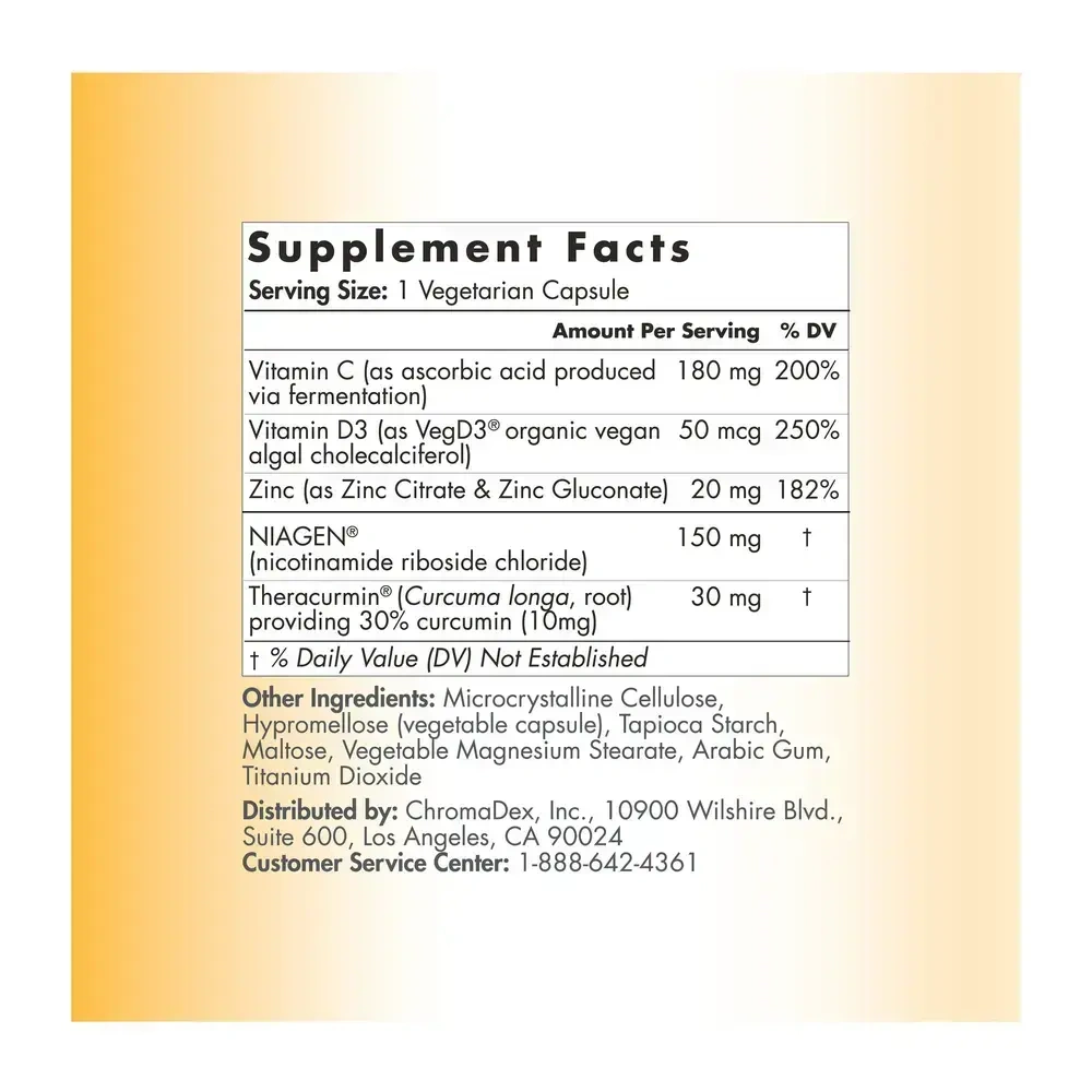 Product image for Tru Niagen® Immune 100mg.