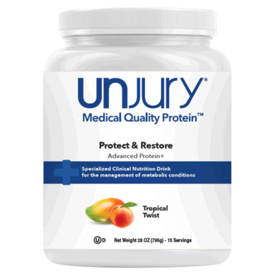 Product image for Protect &amp; Restore Advanced Protein +, Tropical Twist (795 Grams). Discontinued.
