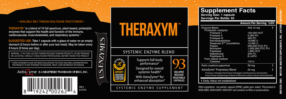 Product image for Theraxym.