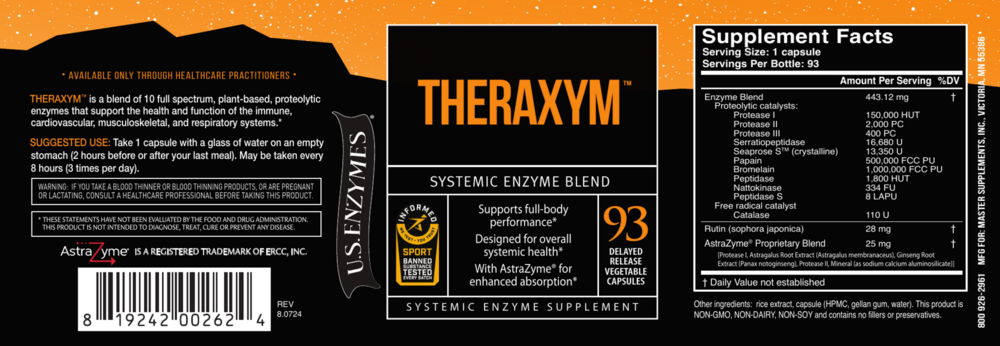 Product image for Theraxym.