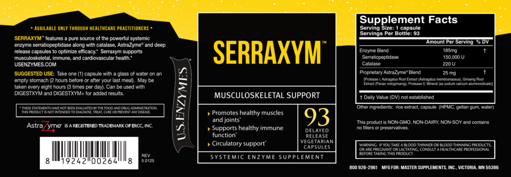 Product image for Serraxym.