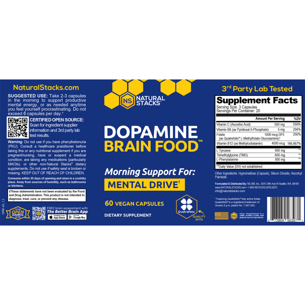 Product image for Dopamine Brain Food™.