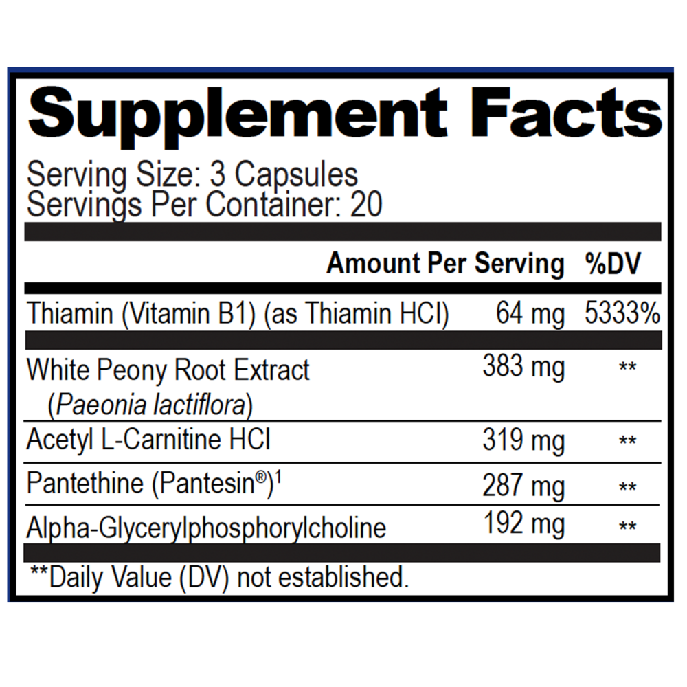 Product image for Acetylcholine Brain Food.