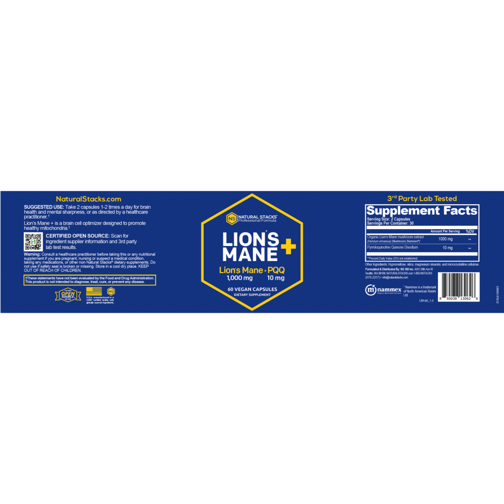 Product image for SMART LIONS MANE.