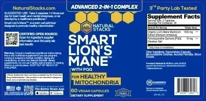 Product image for SMART LIONS MANE.