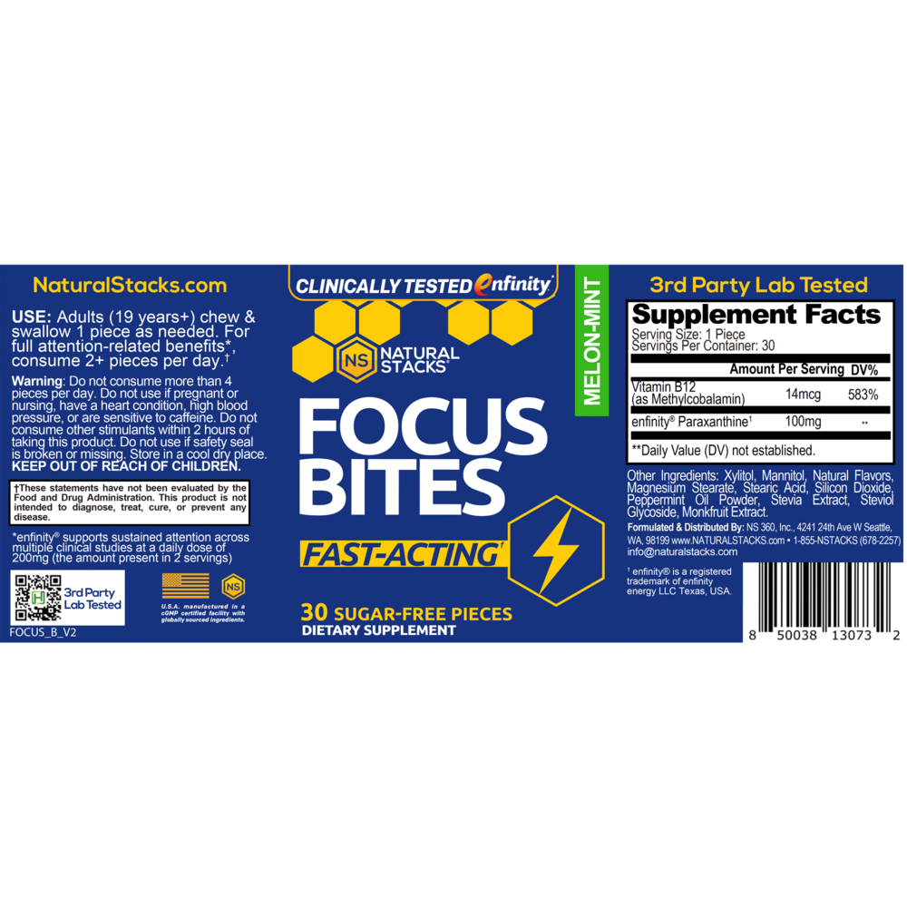 Product image for Focus Bites.