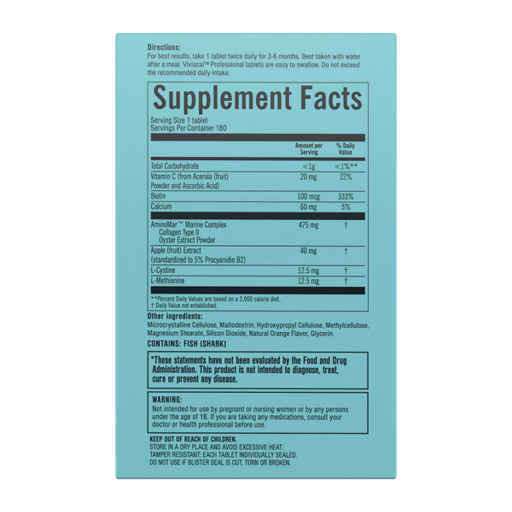 Product image for Viviscal Pro Hair Health.