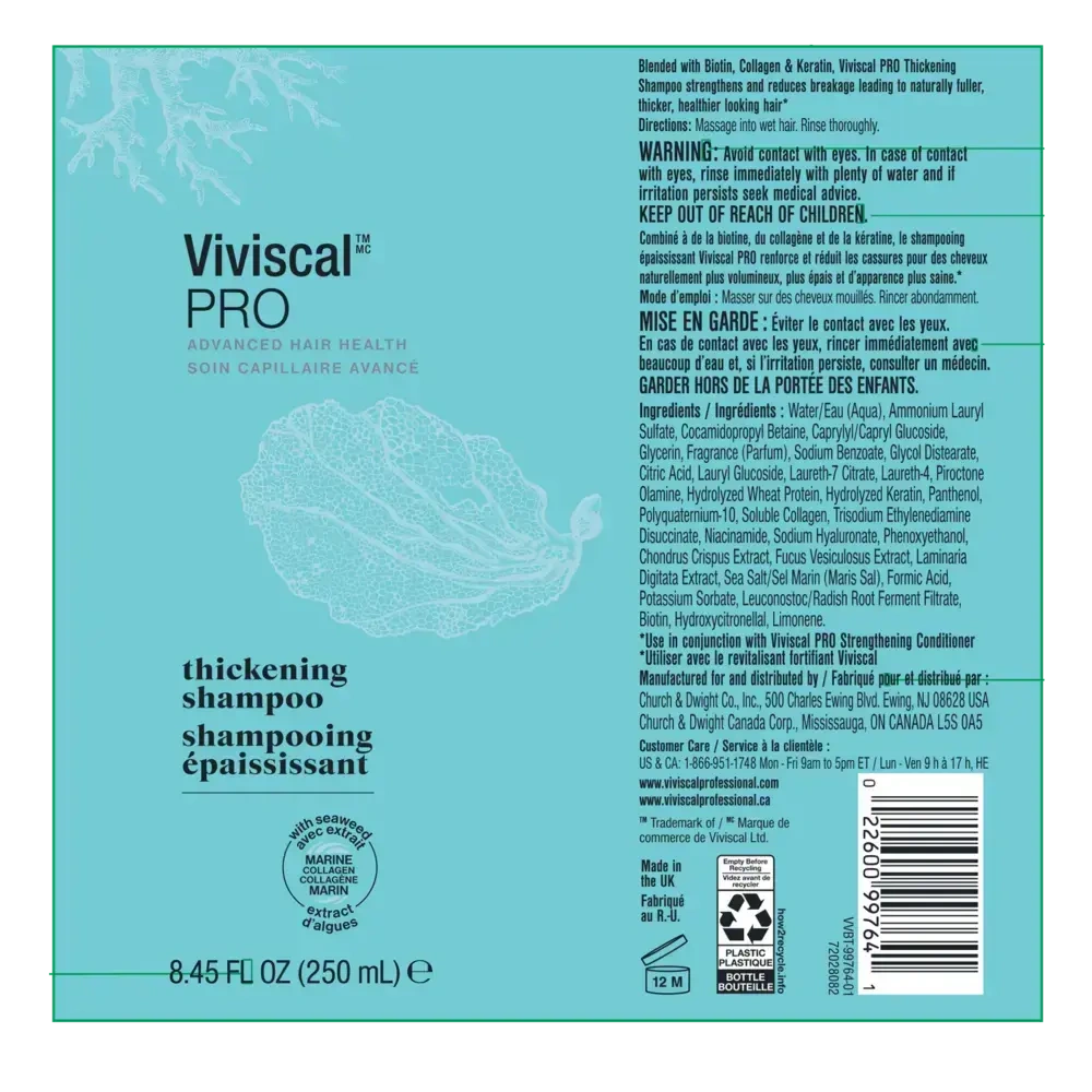 Product image for Viviscal PRO Thickening Shampoo.