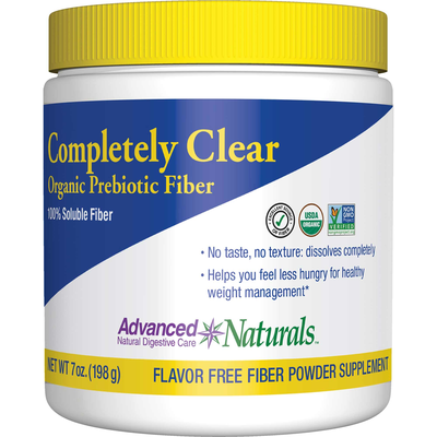 Completely Clear Organic Prebiotic Fiber 7 Ounces