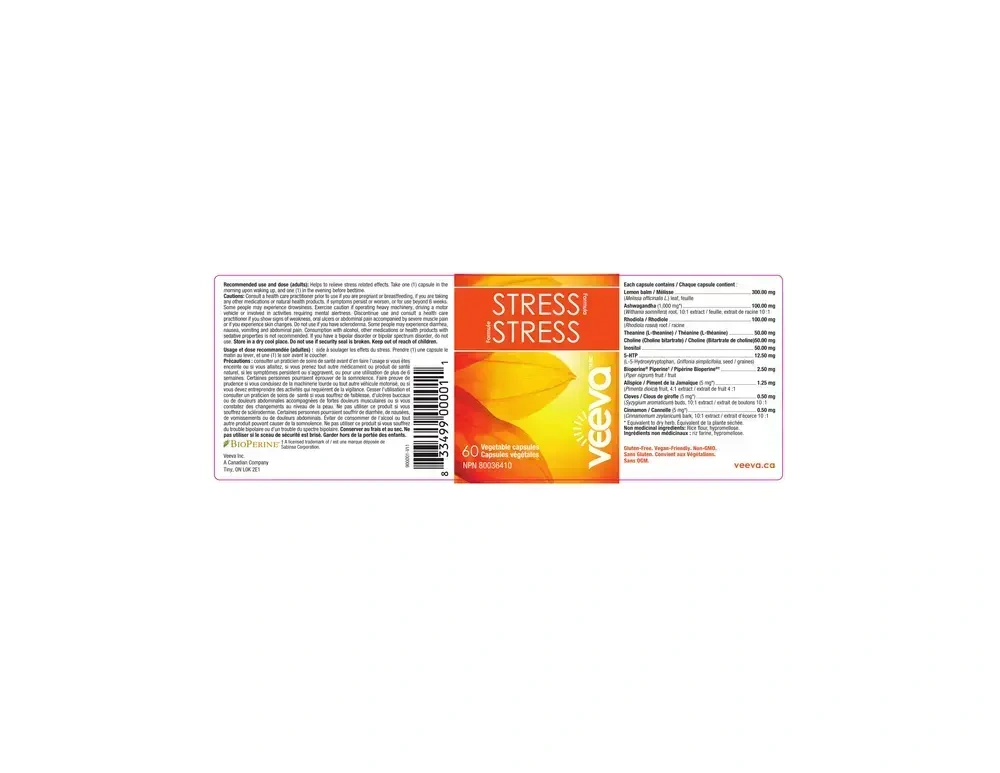 Product image for Stress Formula.