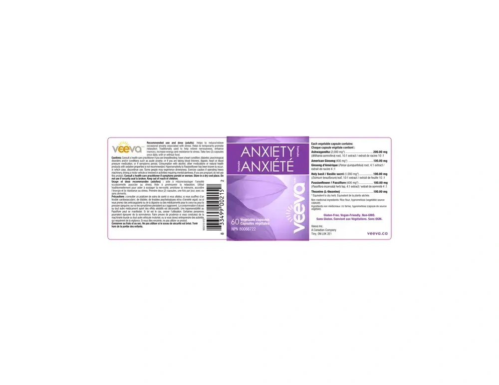 Product image for Anxiety Formula.