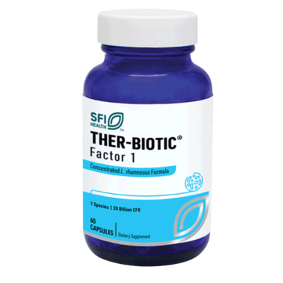 Ther-Biotic Factor 1 (Lactobacillus rhamnosus) Probiotic 60 capsules