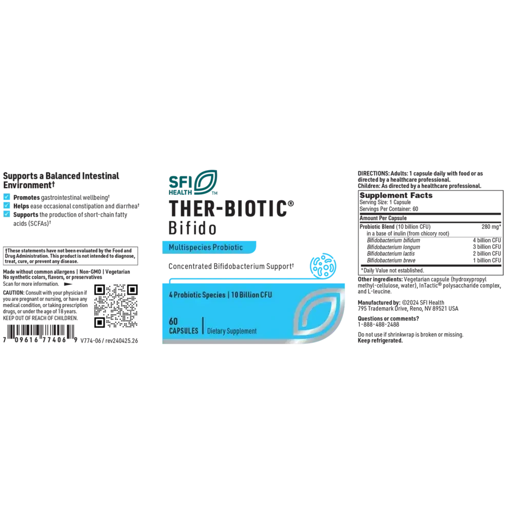 Product image for Ther-Biotic® Bifido (Factor 4).