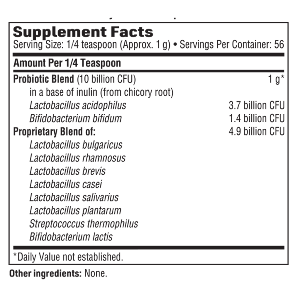 Product image for Vital-10 Probiotic Powder.