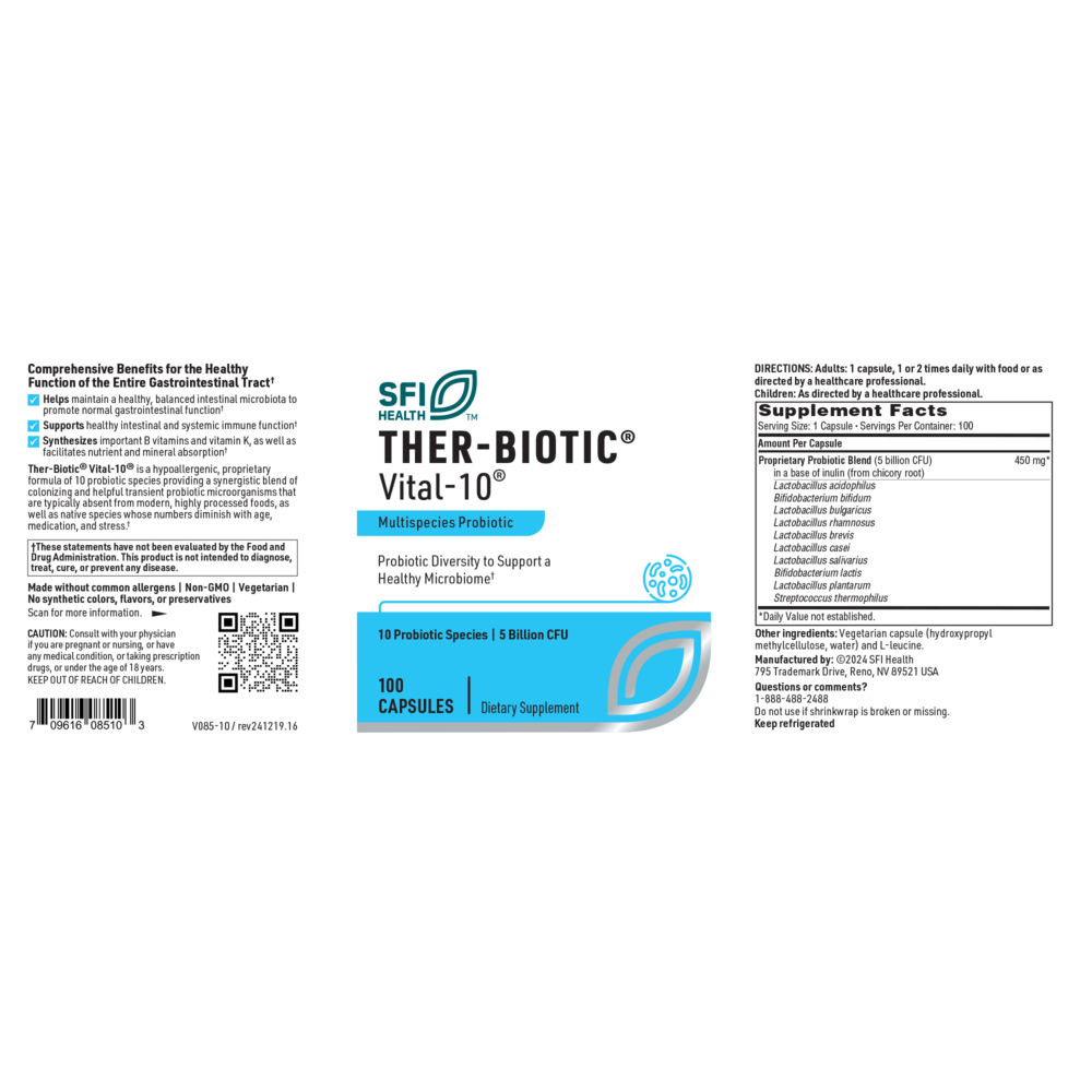 Product image for Ther-Biotic® Vital-10®.