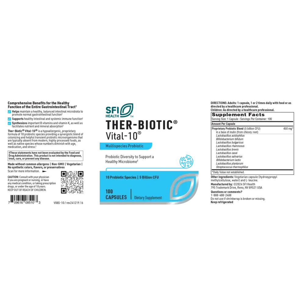 Product image for Ther-Biotic® Vital-10®.