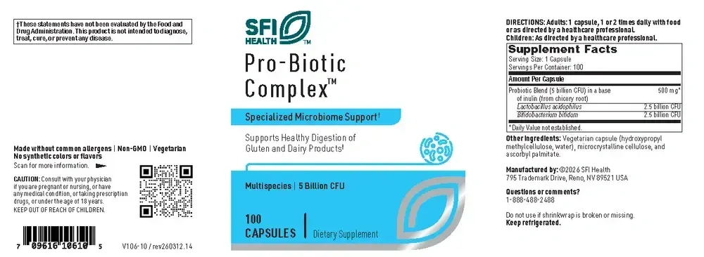Product image for Pro-Biotic Complex™.