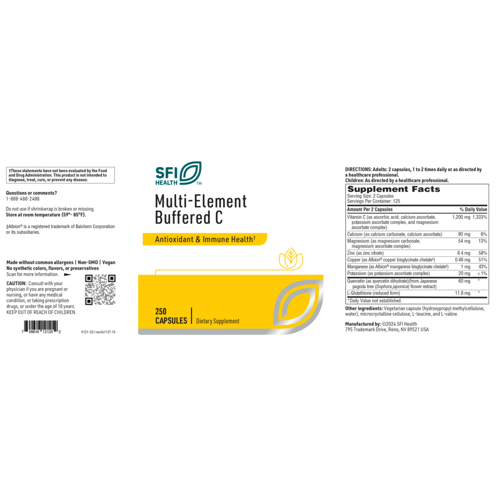 Product image for Multi-Element Buffered C.