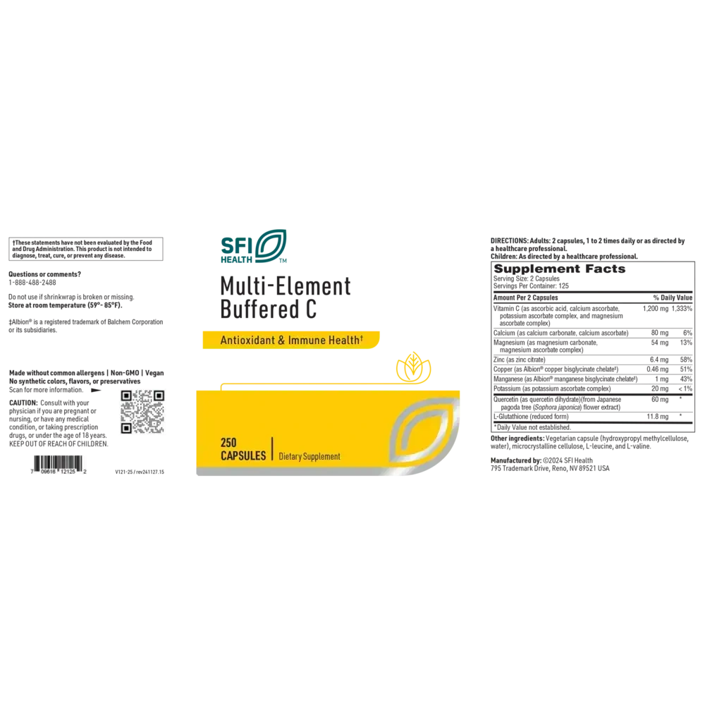 Product image for Multi-Element Buffered C.