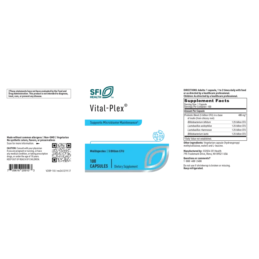 Product image for Vital-Plex Probiotic.