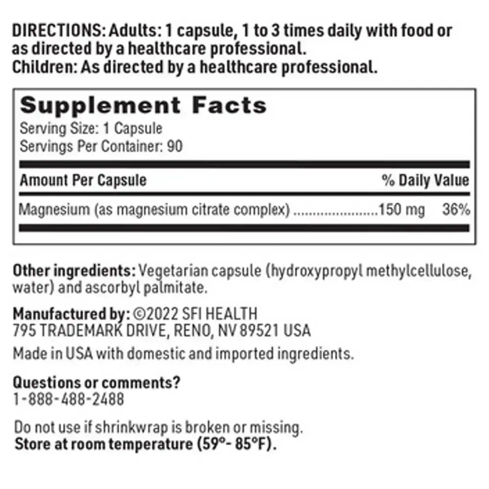Product image for Magnesium Citrate.