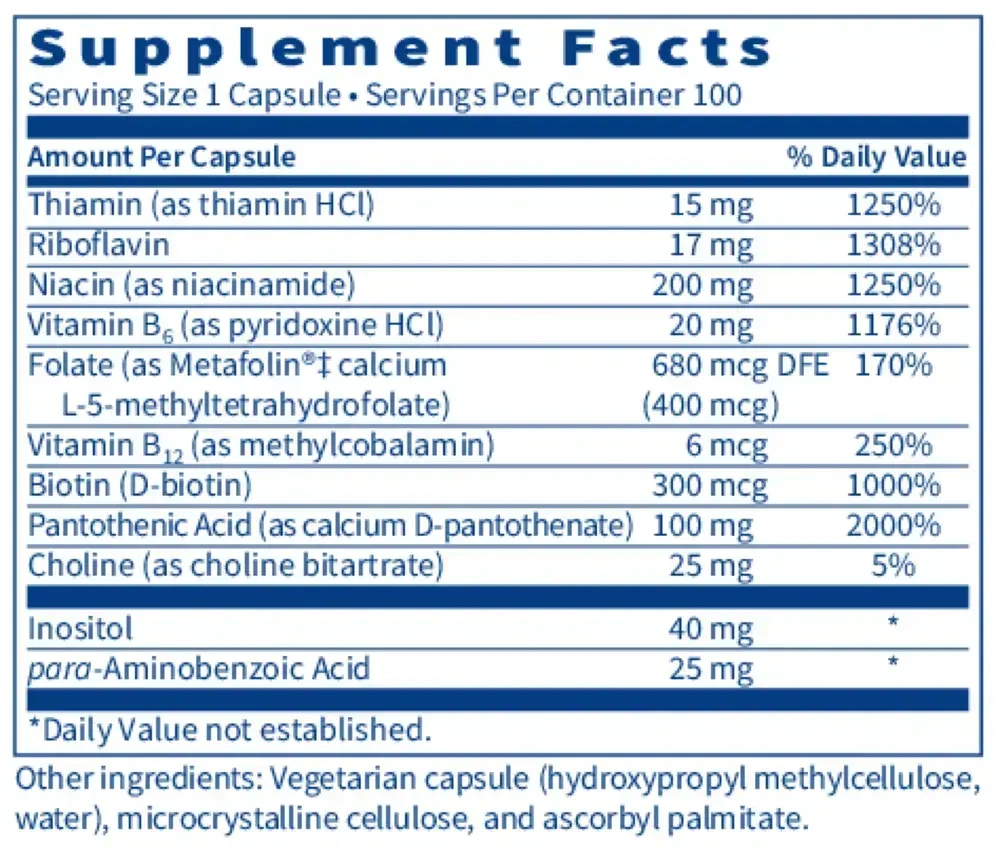 Product image for B-Complex Plus.