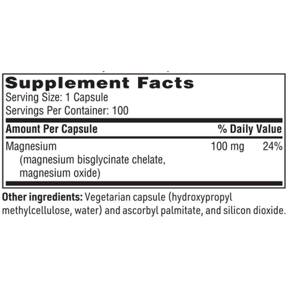 Product image for Magnesium Glycinate Complex.