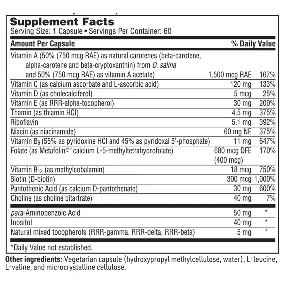 Product image for Multi-Vitamin Complex.