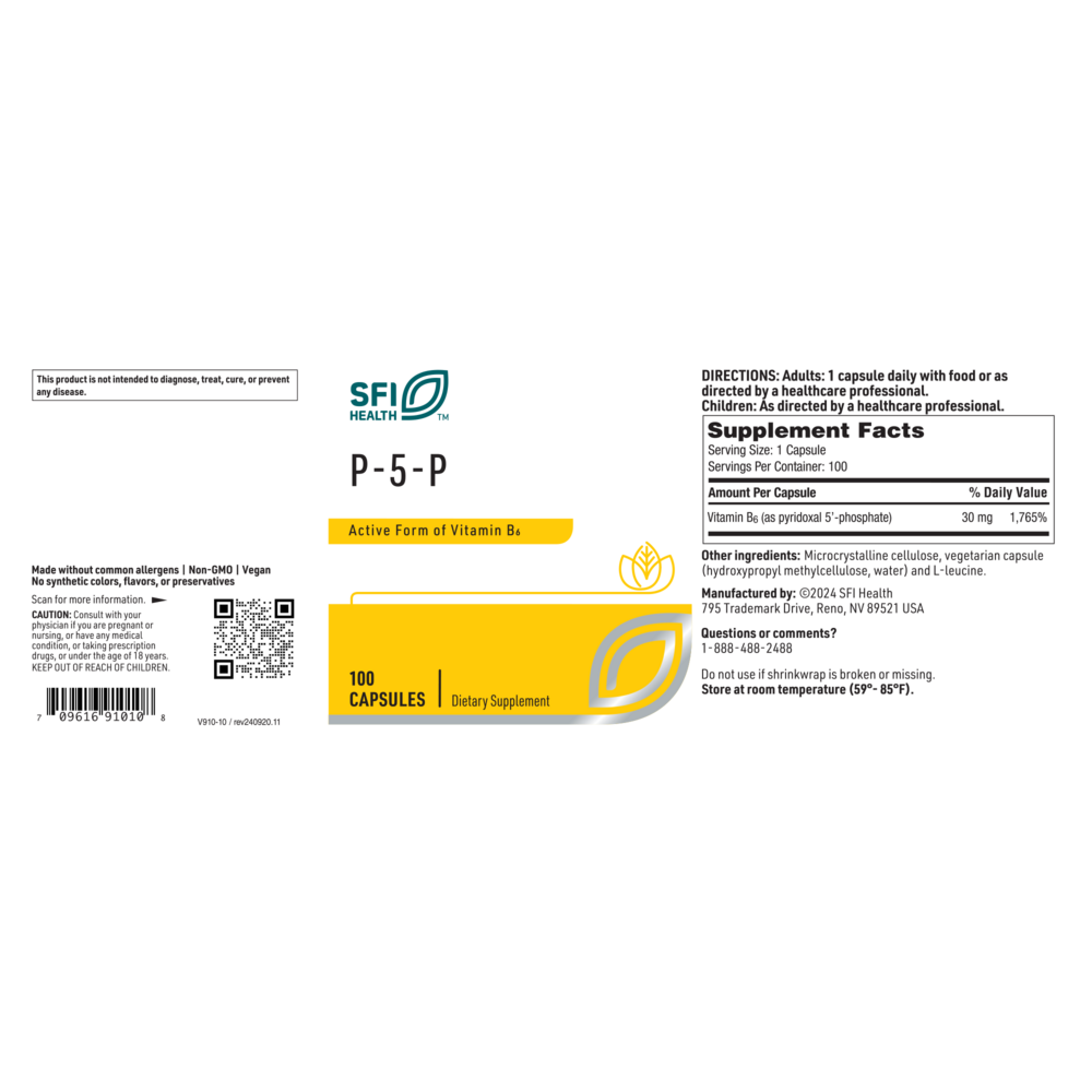Product image for P-5-P 30mg.