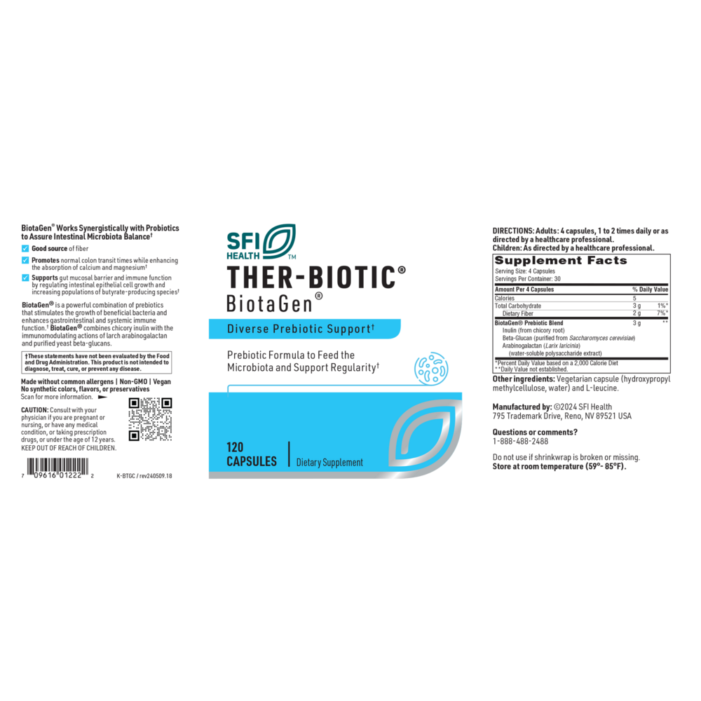Product image for Ther-Biotic® BiotaGen®.