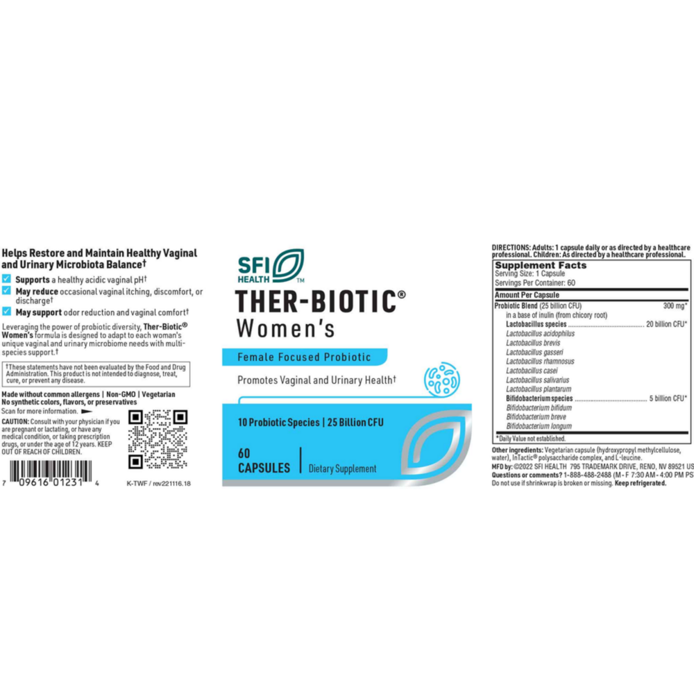 Product image for Ther-Biotic® Women's Probiotic.
