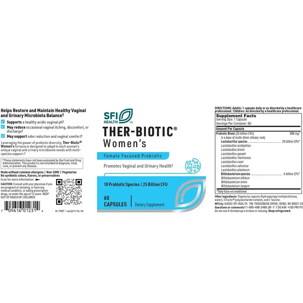 Product image for Ther-Biotic® Women's Probiotic.