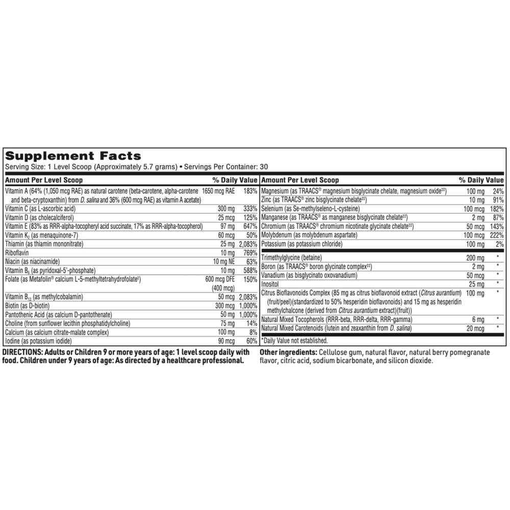 Product image for VitaSpectrum® Powder (Berry-Pomegranate).
