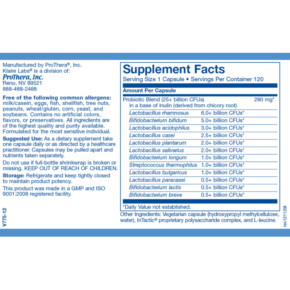Product image for Ther-Biotic® Complete Probiotic.