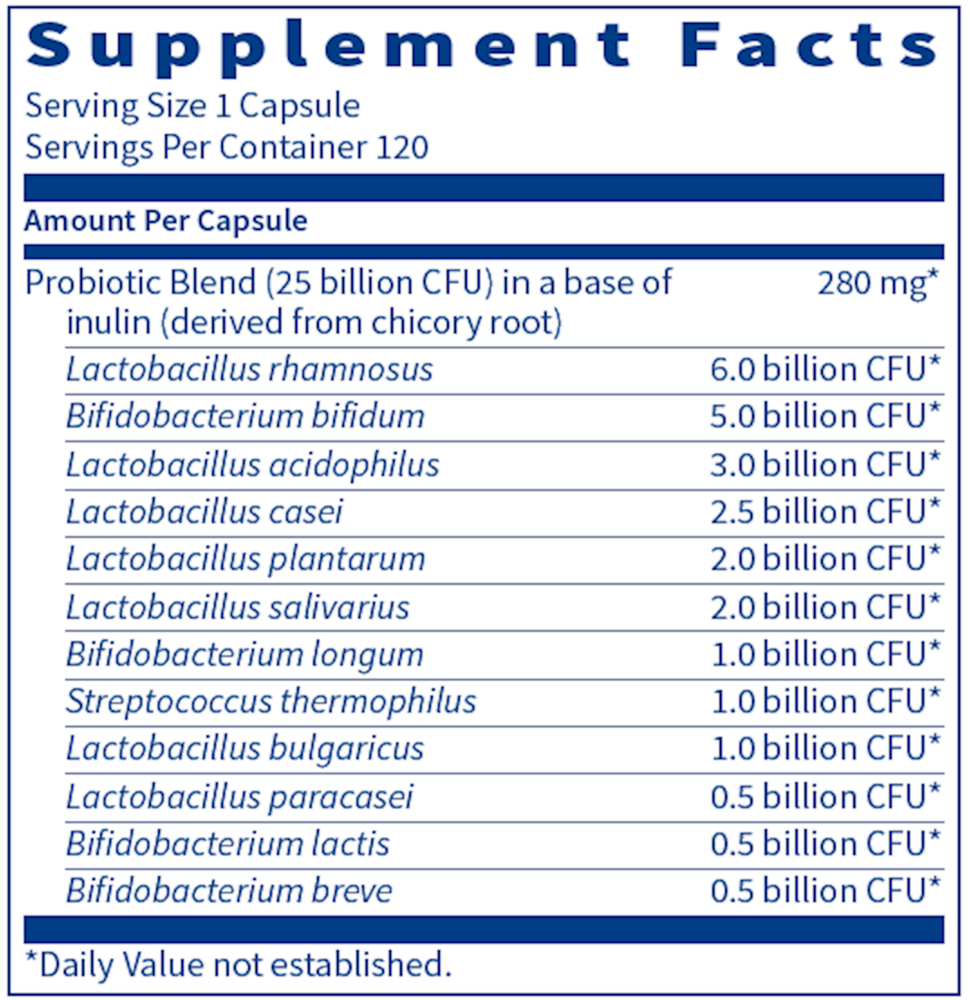 Product image for Ther-Biotic® Complete Probiotic.