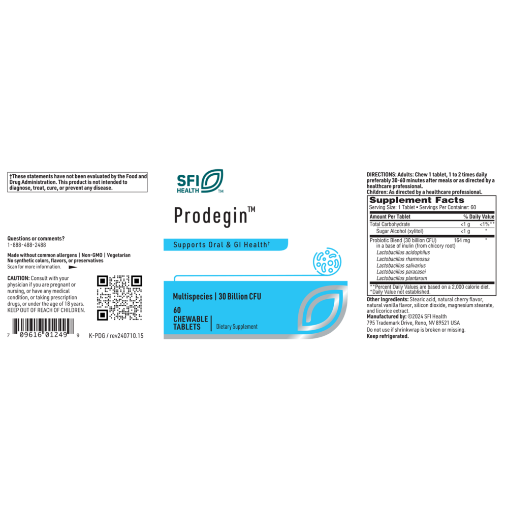 Product image for Prodegin Probiotic.
