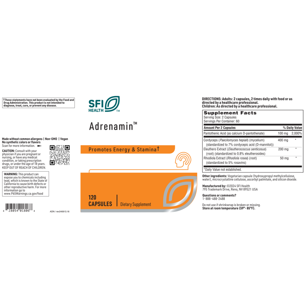 Product image for Adrenamin™.