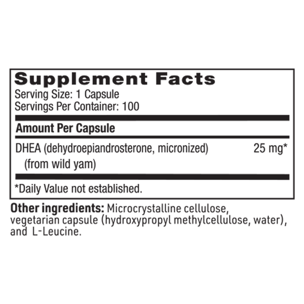 Product image for DHEA 25mg.