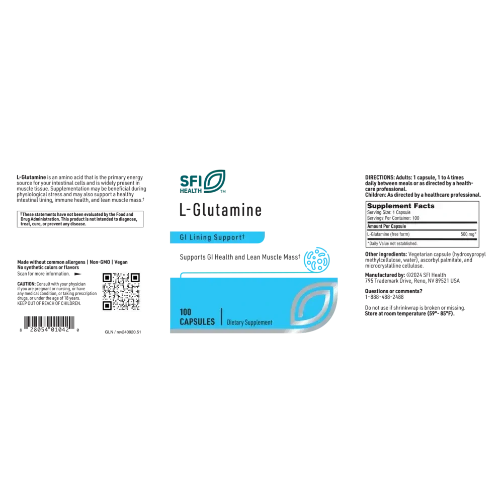 Product image for L-Glutamine.