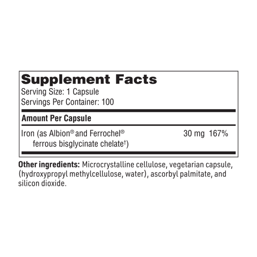 Product image for Iron Chelate.