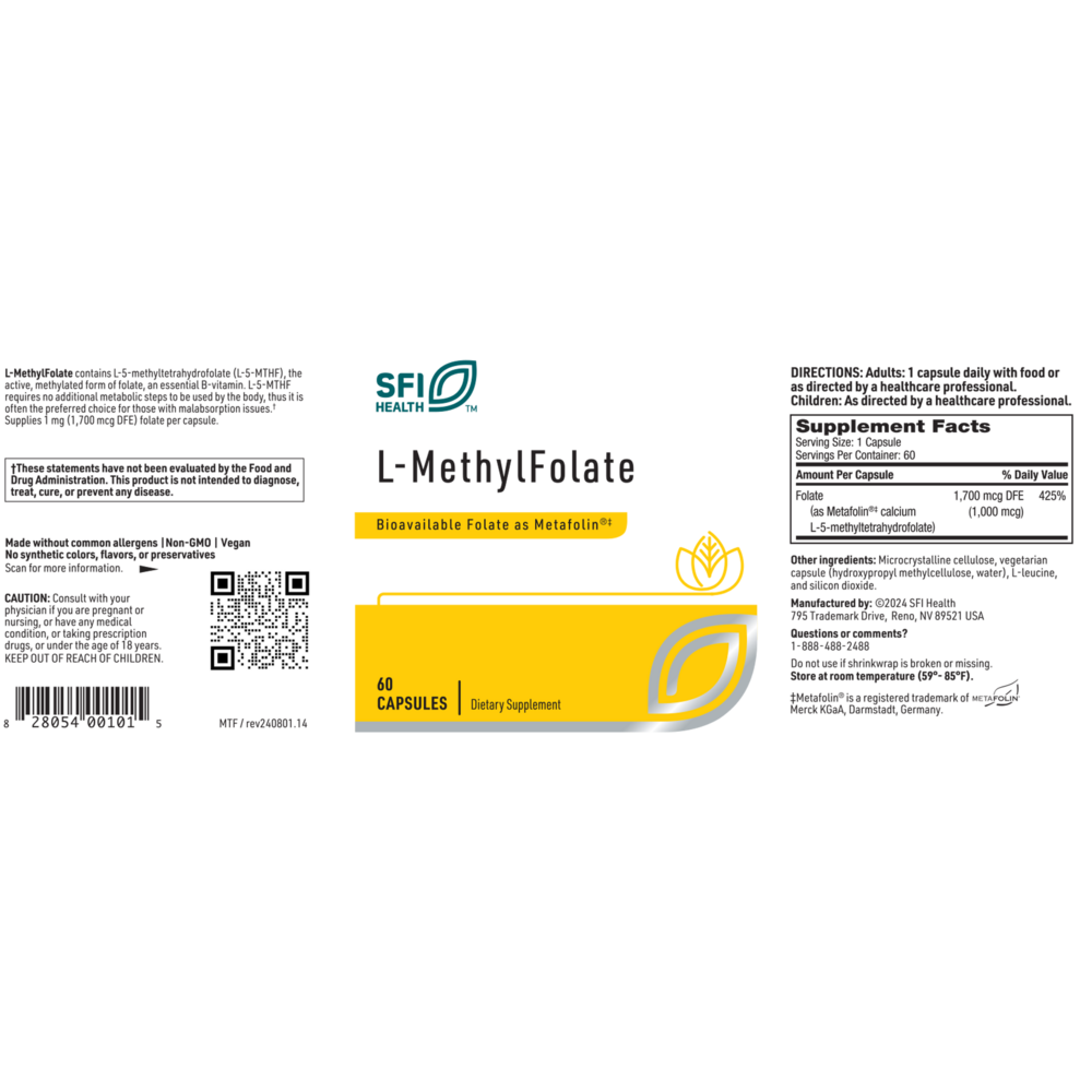 Product image for L-Methylfolate.