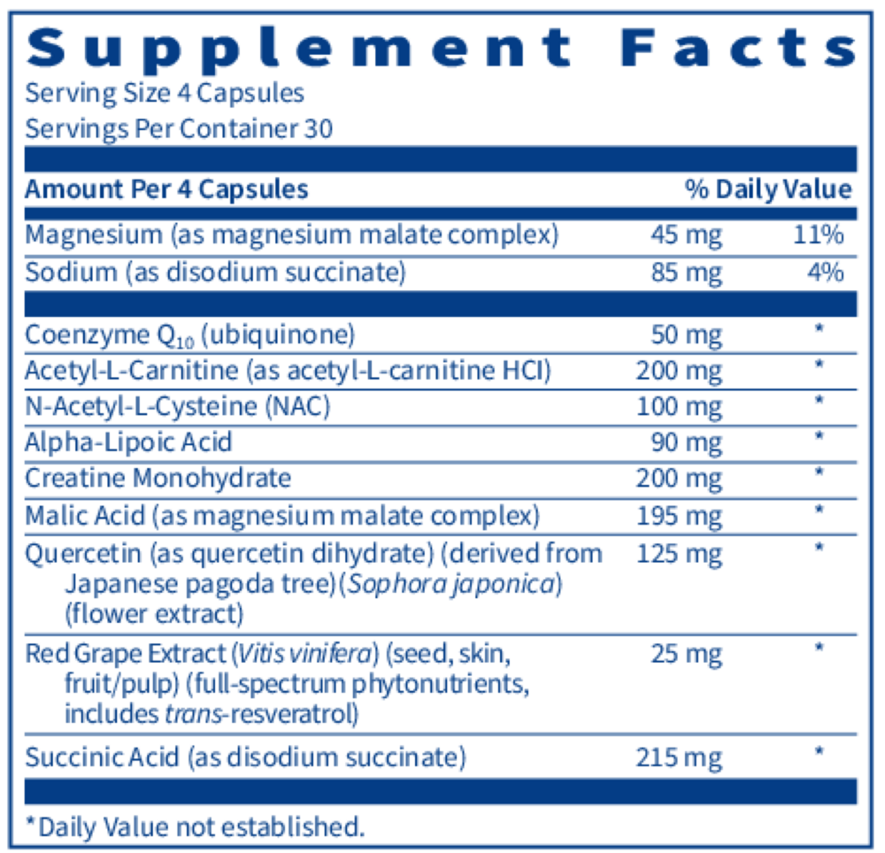 Product image for Mitothera™ Capsule Formula.