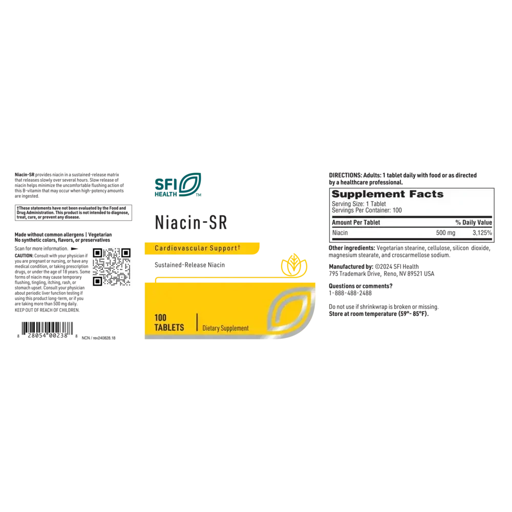 Product image for Niacin-SR.