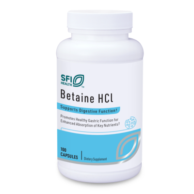 Betaine HCI 100 capsules