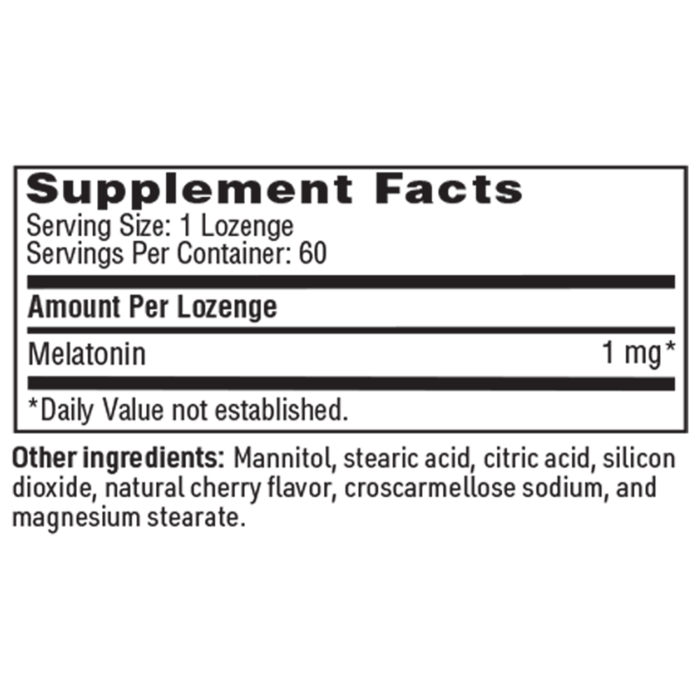 Product image for Melatonin Lozenge.