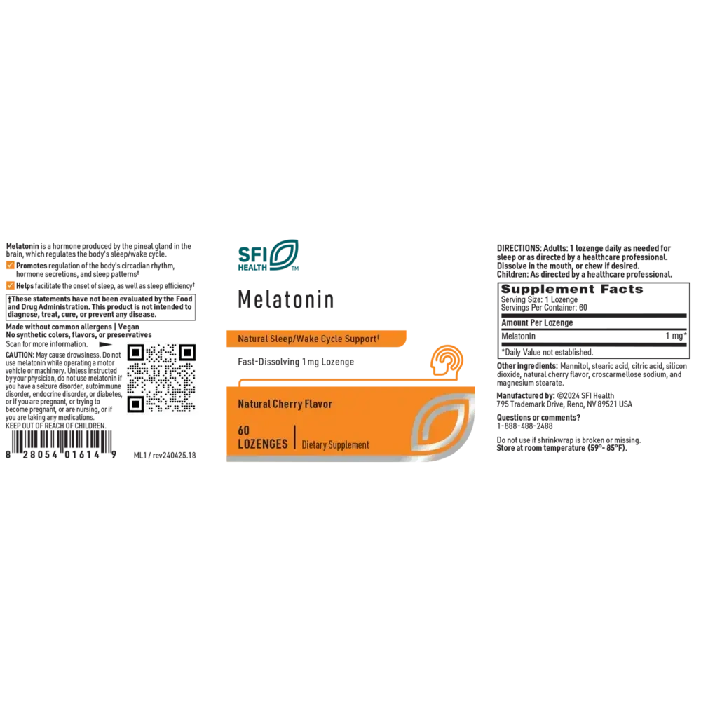 Product image for Melatonin Lozenge.